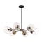 Nuvo Fixture, Chandelier, 6-Light, Incandescent, 60W, 120V, B10, Candelabra, Bulb Count: 6 60/7126 - alternate 3